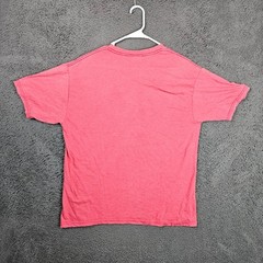 Volcom Mens Large Red Heather Graphic T-Shirt Snake Anchor Stone Logo