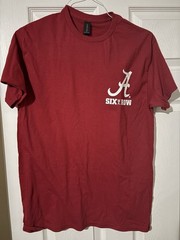 Iron Bowl 2025 Champions Six In A Row Alabama 20-27 Unisex T-Shirt Size Medium