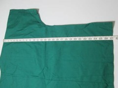 NWT Cherokee Unisex Size L V-Neck Shirt Green Short Sleeve Chest Pocket Workwear