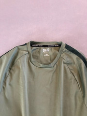 Everlast Sport Shirt Men’s Medium Long Sleeve Sage Green Activewear Tee