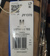 NEW MEN’S ADIDAS ORIGINALS 3-STRIPES CALIFORNIA TEE SHIRT ~SIZE MEDIUM ~ JY1730