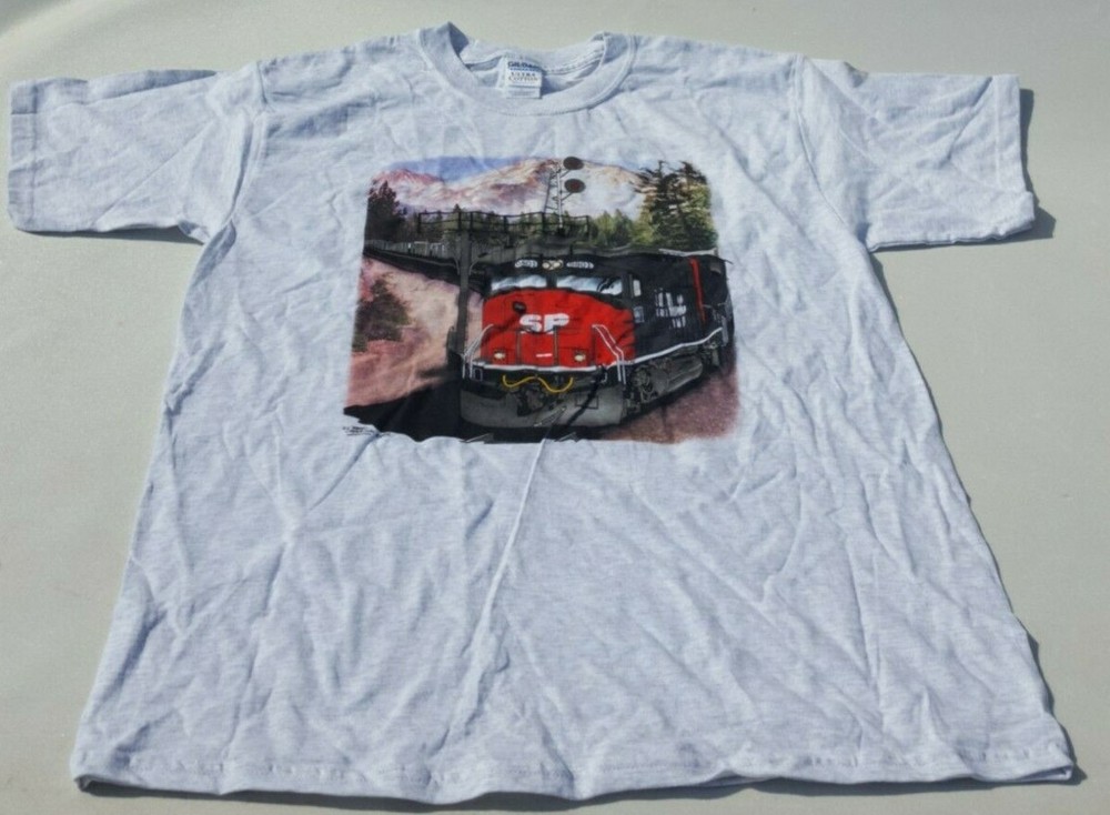 Vtg Train, T Shirt. SP 9801 Daylight Sales.