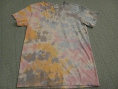 Lot of 4 Men’s Small Tie Dye T Shirts Varied Style, Brand, Pattern
