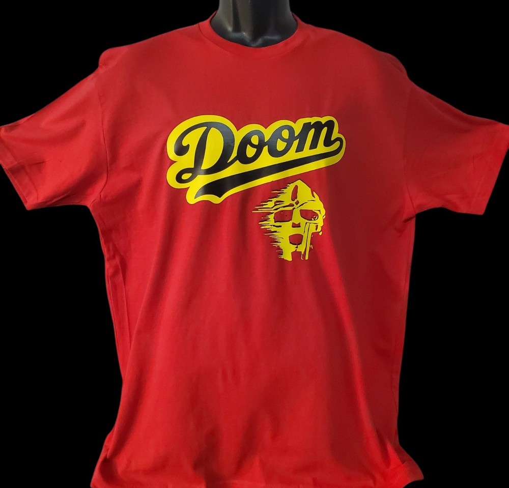 MF DOOM MADVILLAIN BASEBALL LOGO! Size XL. Optional Sizes Available!