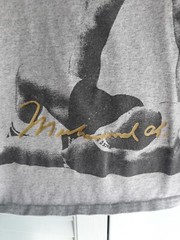 MUHAMMAD ALI MEDIUM GRAY TEE SHIRT