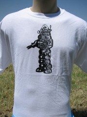 Robby the Robot Cutaway View T-Shirt Forbidden Planet