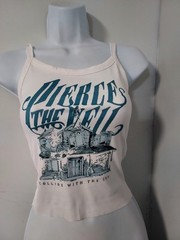 Pierce the Veil misadventures tank top pierce the veil Crop Top Ptv Shirt Collid