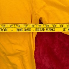 HIGH 5 SPORTSWEAR Men’s Yellow XL Mock Neck Long Sleeve T-Shirt Syberg’s