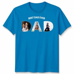 Personalised Unisex T Shirts Add Your Photo Text Ultra Soft Front & Back Print