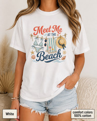 Meet Me at the Beach Comfort Colors Shirt