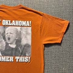 Vintage Texas Longhorns Oklahoma Sucks Funny Shirt Jerzees Boomer This Rivalry L