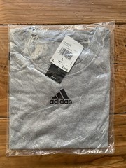BRAND NEW Adidas Men’s Creator SS Athletic T-Shirt #EK0074 in Grey/Black Size LG