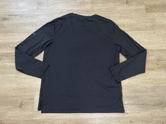 ALL IN MOTION Men’s Sz L Black Long Sleeve Performance Shirt Running T-Shirt