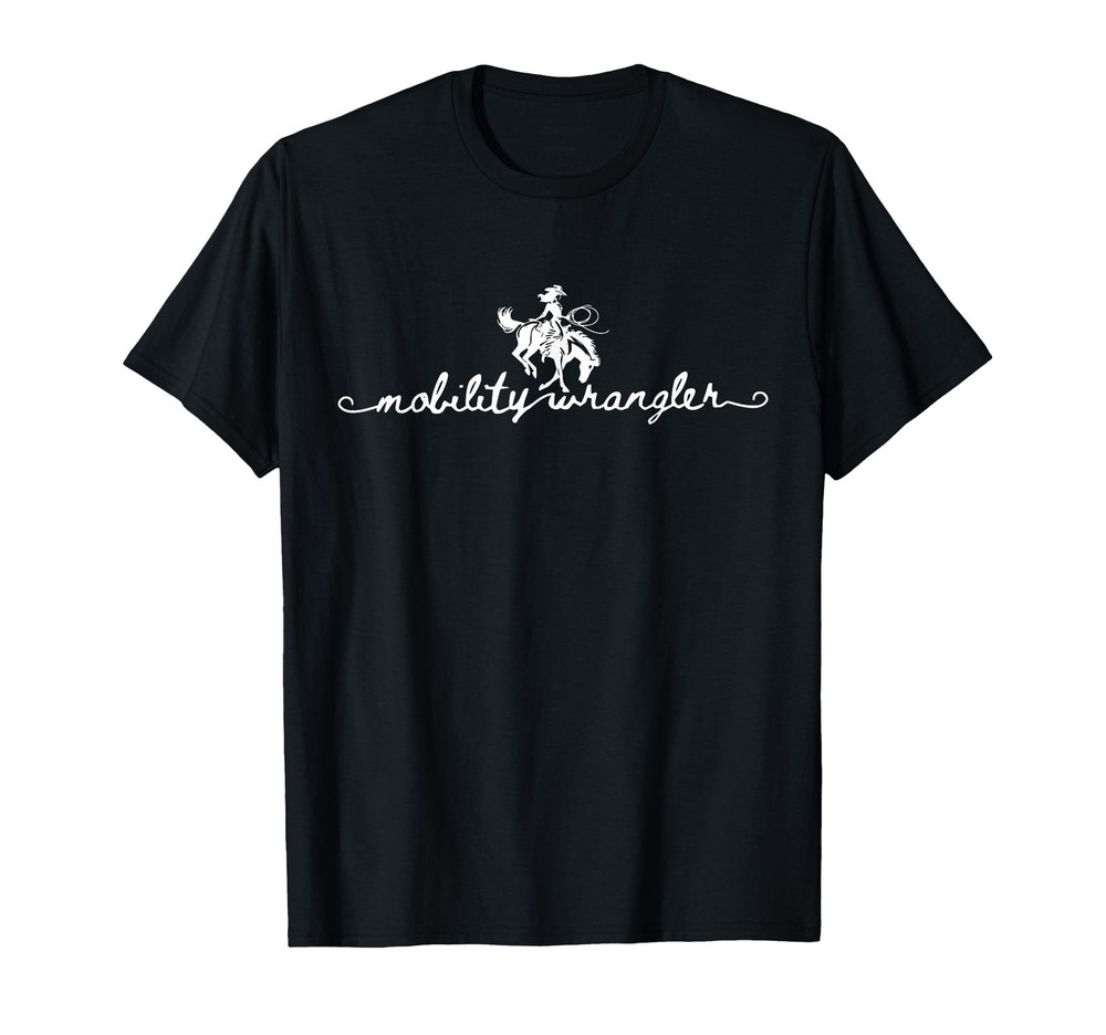 Mobility Wrangler Physical Therapy DPT PT PTA Western Cowboy T-Shirt