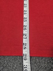 Men’s Crew Neck T Shirts XL Athletic Works Red Lot of 3 Short Sleeve 48 in Chest