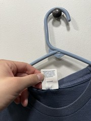 Supreme FW17 Flames Blue T-Shirt Size Medium Distressed Faded See Pics