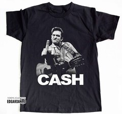 Johnny Cash T-Shirt, Music Heavy Cotton Shirt, Size S-5XL