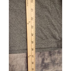 Hype Tank Top Mens Medium Gray Black Ringer Pocket Sleeveless Shirt Streetwear
