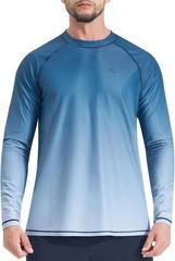 Rash Guard UPF 50+ Swim Shirts UV Sun Protection T-Shirt Quick Dry Beach Shirts