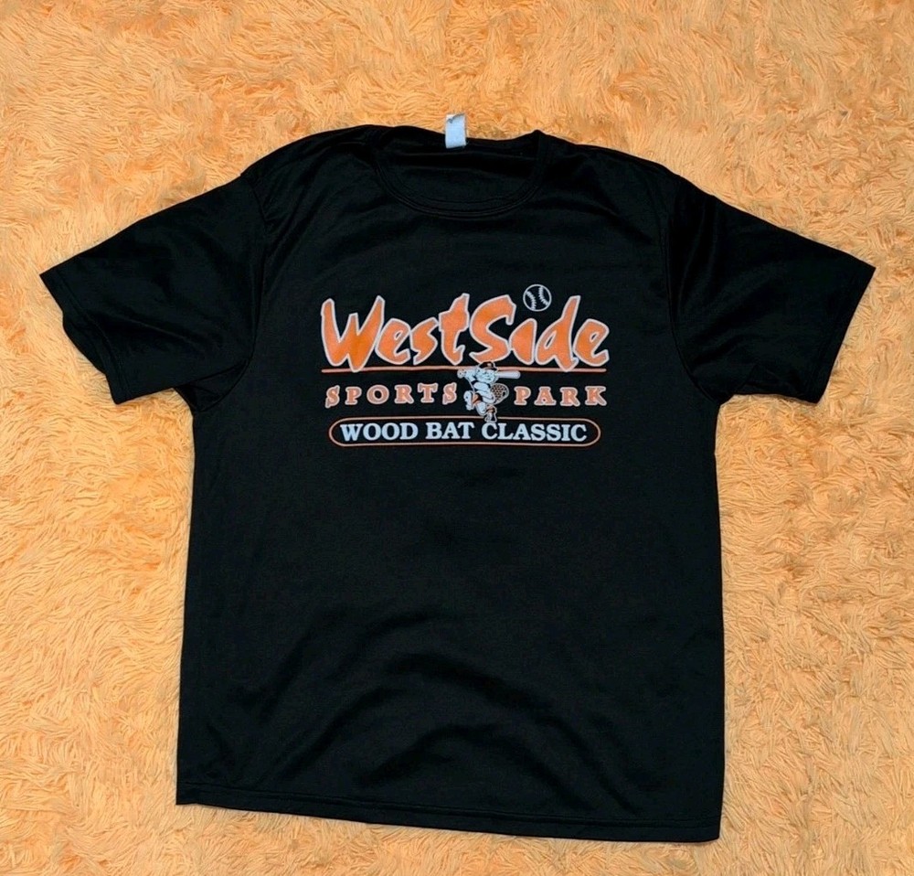 baseball t shirt Westside Sports Park Wood Bat Classic***** Mens Large