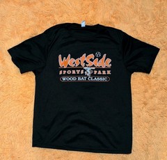 baseball t shirt Westside Sports Park Wood Bat Classic***** Mens Large
