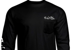 Mens Salt Life Captain Fishy Graphic Pocket L/S T-Shirt – 2XL/XL/Large – NWT