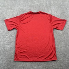 Sport Tek Adult T Shirt Size Small Red Short sleeves Crew Neck