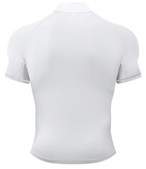 Men’s Compression Mock Turtleneck Short Sleeve Shirts High Neck Quickly Dry W…