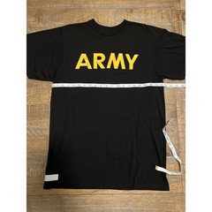 Men’s Army T-shirt Size Medium Black Short Sleeve Tee
