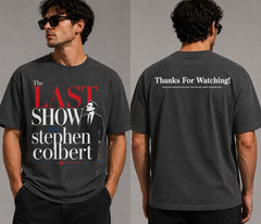 The Last Show T-Shirt Double Sided Print Graphic Tee Men Women NEW