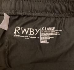 NWT Rooster Teeth Bioworld RWBY Sleep Shorts 2018
