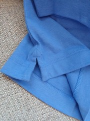 NEW Men’s GAP Ultra Soft Long Sleeve Boxy Tee, Blue, Size Large
