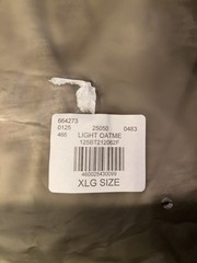 Fear of God Essentials T-Shirt SS22 Light Oatmeal Gray – 100% Authentic (XL)