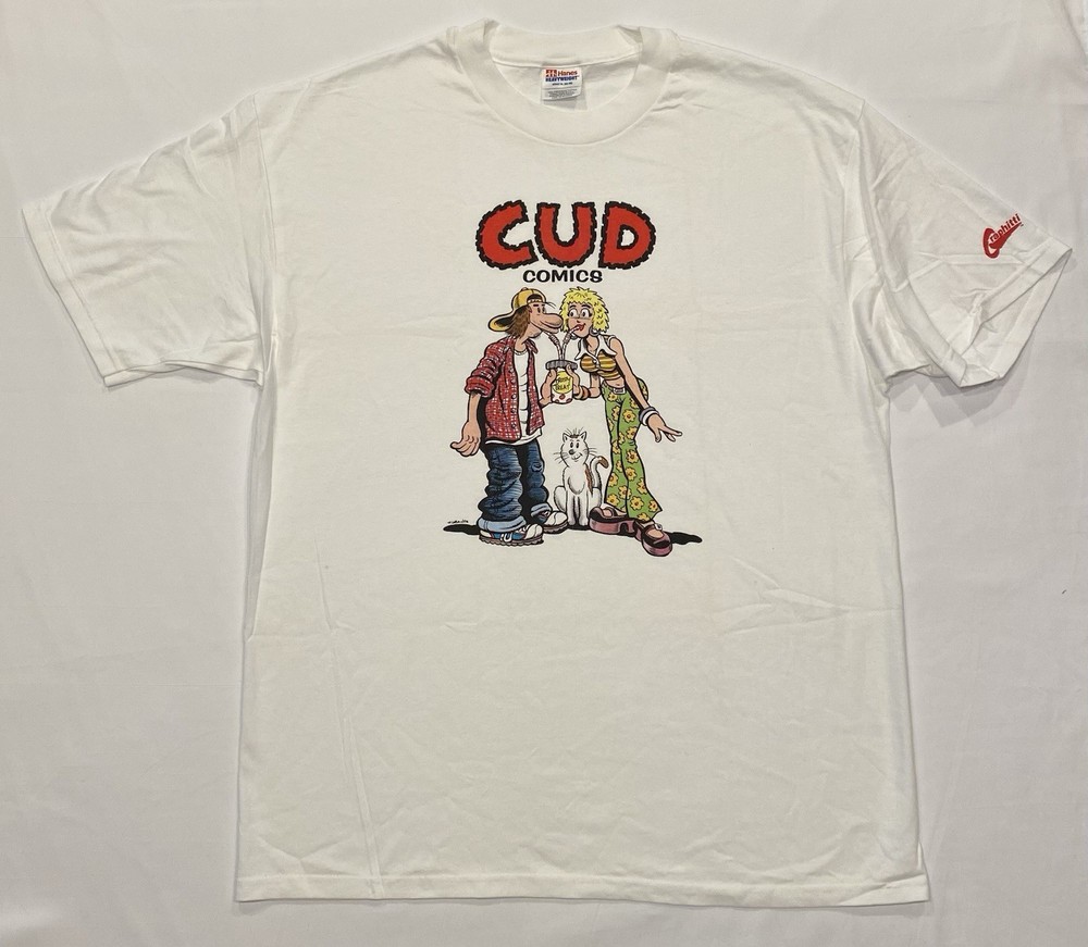 Rare Vintage 1996 Graphitti Designs CUD Comics Shirt Sz XL Terry Laban Hanes HW