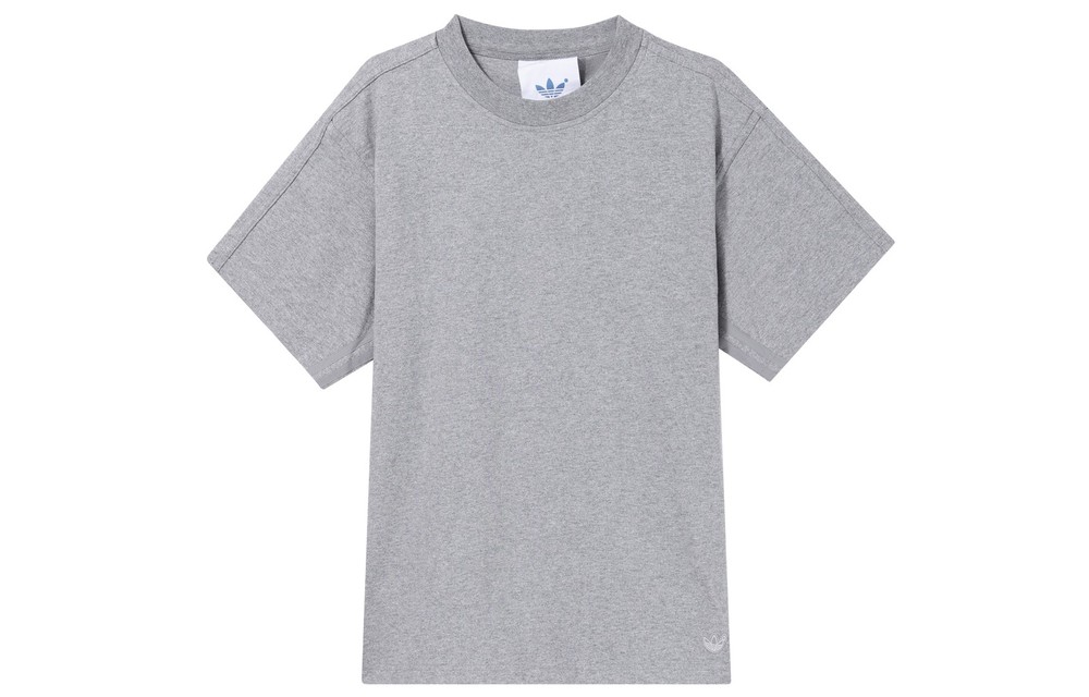 adidas Originals Trefoil Pure Color Casual Crew Neck Short Sleeve T-Shirt