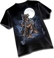 Loups Garou BT182 Cotton T-Shirt By Alchemy Gothic