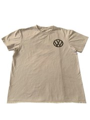 Volkswagen GTI Mk1 T-Shirt Mens Large White VW Euro Garage Repair Graphic Tee