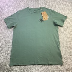 Fjallraven 1960 Logo T-shirt Mens Patina Green Organic Cotton Tee Size L NWT