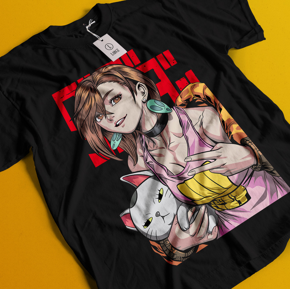 Dan Da Dan T-Shirt Okarun Shirt Momo Ayase Tshirt Ken Tee Turbo Jin Aira Seiko