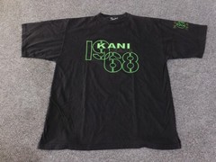 Kani Jeans Shirt Mens XL Black 1968 Graphic Short Sleeve Karl Kani Hip Hop Tee