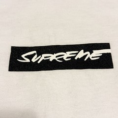 Supreme SS24 Futura Box Logo Tee White Cotton Crew Neck Short Sleeve Large