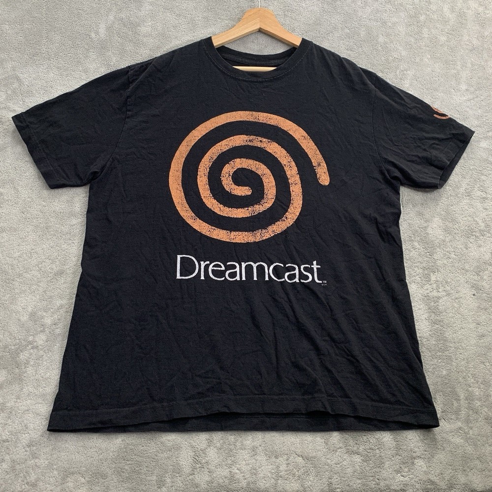 Dumbgood x Dreamcast Shirt Men’s Size Medium Black Sega Video Games Retro Tee