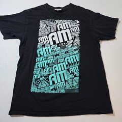 Aggressive Mall T-Shirt Mens 2XL Black Cotton Graphic Print Streetwear Skater
