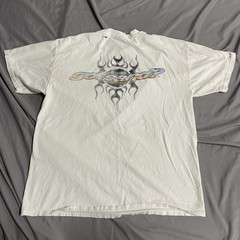 Vintage Got Sand? Distressed Thrashed White T Shirt Size Mens Large Beach Surf