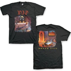 DIO cd cvr DREAM EVIL Official 2-Sided SHIRT LRG New black sabbath