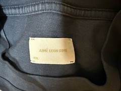 Aime Leon Dore ALD Souvenir Long Sleeve Tee Arc Logo T-Shirt Navy Blazer Sz XXL