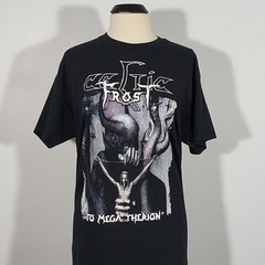 CELTIC FROST To Mega Therion L LARGE T-Shirt Black Mens Band Logo
