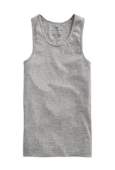 Mack Weldon Men’s 18-Hour Rib Tank Top Size M, Pack Of 3, Black/Grey/White – NEW