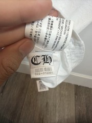 Chrome Hearts White ‘Welcome To Fabulous Las Vegas’ T-Shirt Size Medium