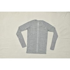 Lululemon Metal Vent Tech 1.0 Striped Black White Long Sleeve Tee Shirt Size 8